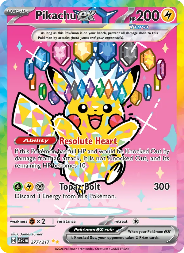 Pikachu ex, PSA 10